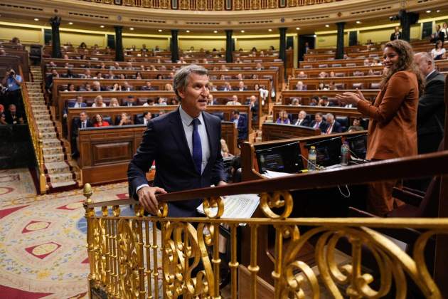 Feijóo després del discurs al Congrés EFE Feijóo després del discurs al Congrés EFE