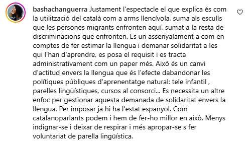 Comentario Basha Changue gag catala Comentario Basha Changue gag catala