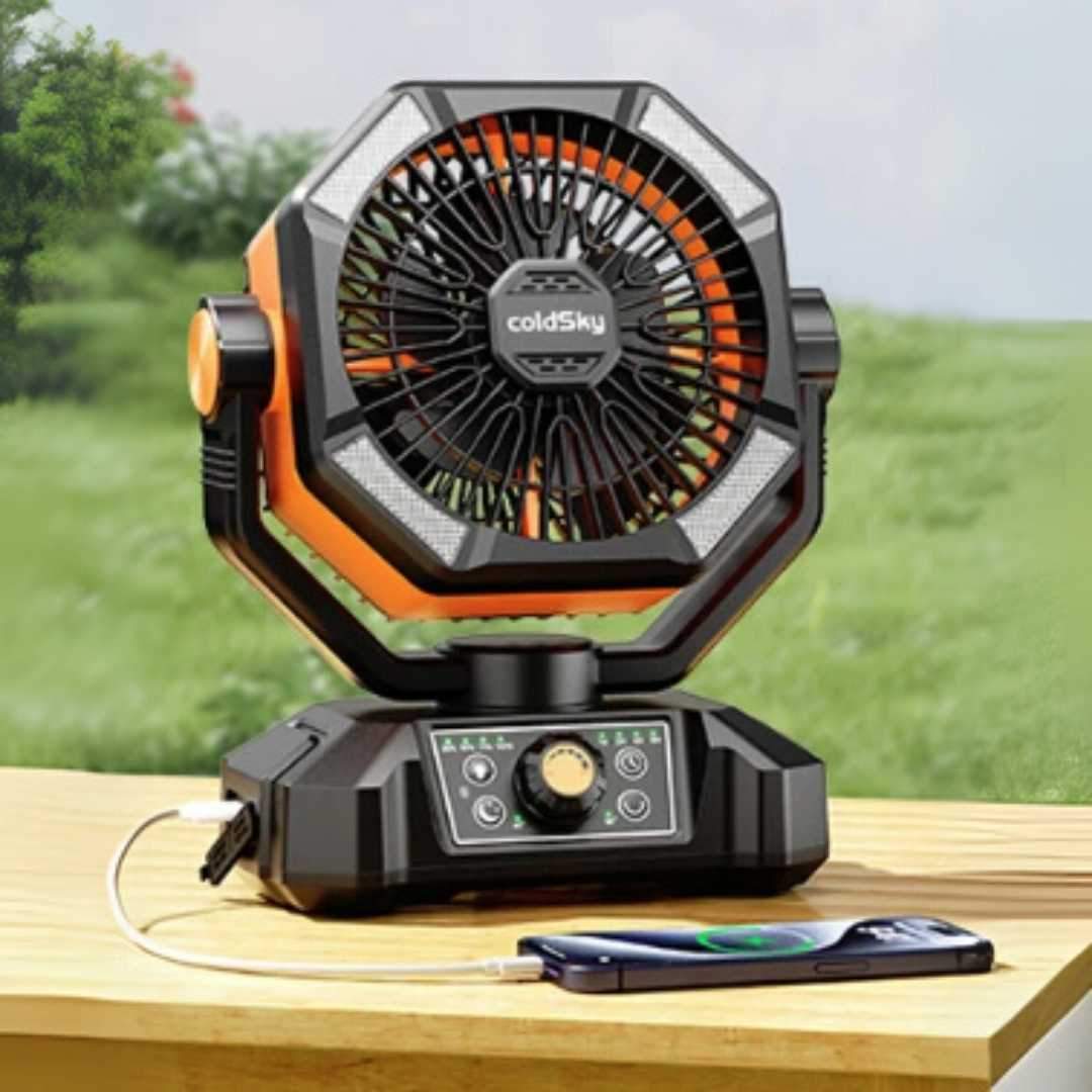 ventilador portàtil multifuncional