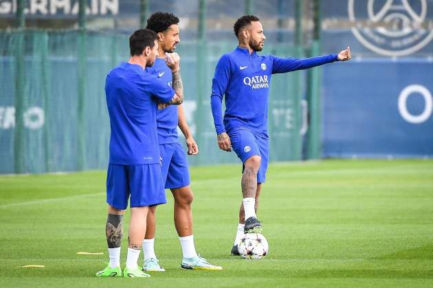 Marquinhos Messi Neymar PSG Europa Press Marquinhos Messi Neymar PSG Europa Press