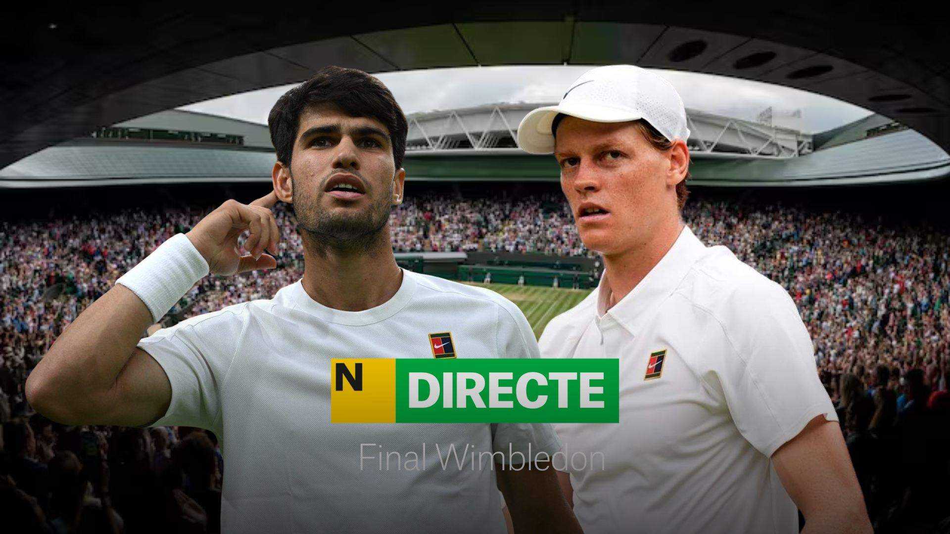Sinner - Alcaraz, final de Wimbledon, DIRECTE | Resultat i resum