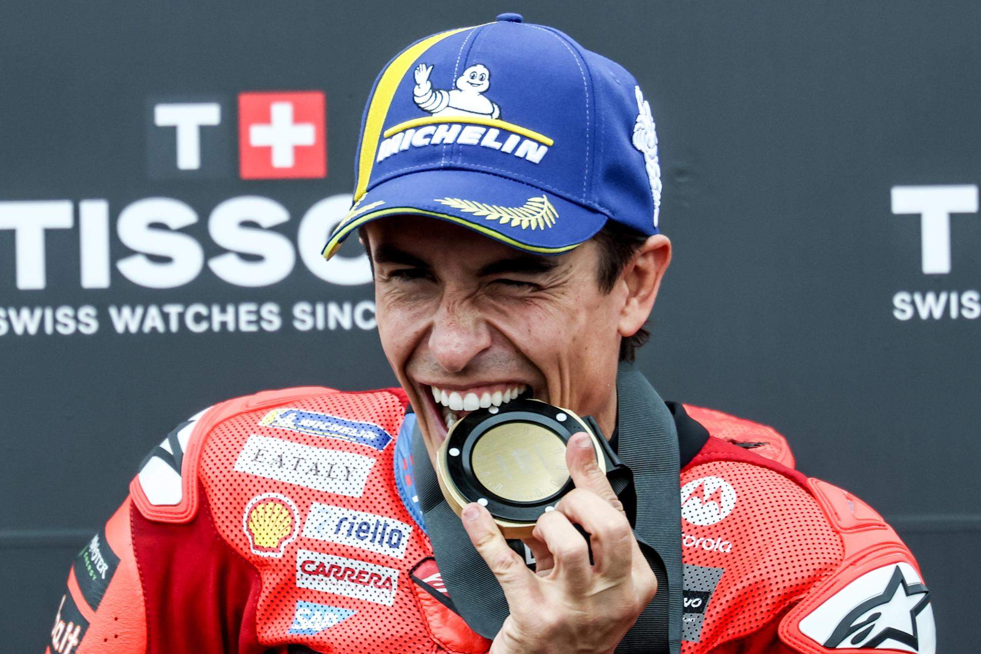 Marc Márquez deixa en evidència la Ducati de Gigi Dall'Igna