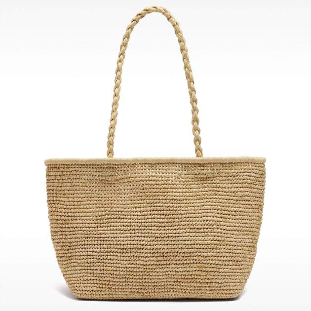 Bossa shopper efecte ràfia Bossa shopper efecte ràfia