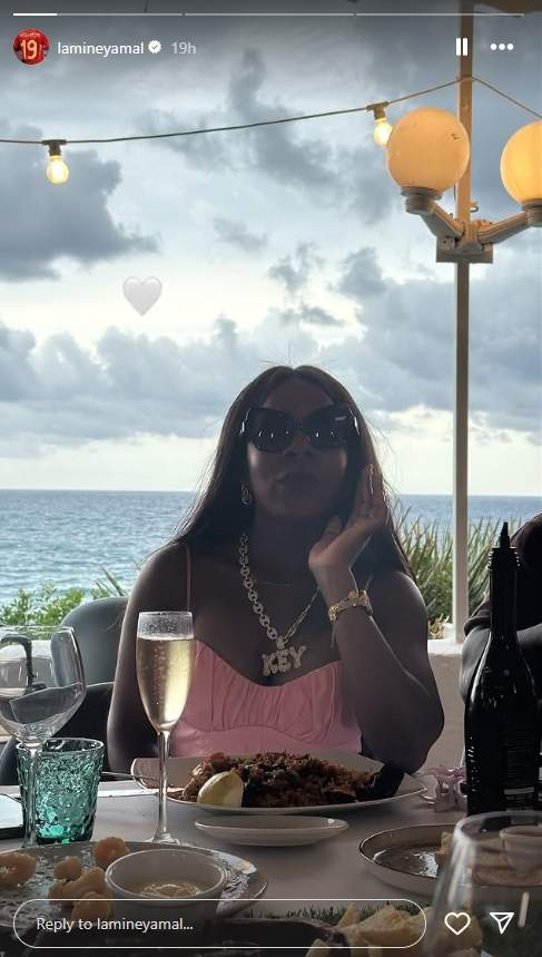 Sheila, mare Lamine Yamal Instagram Sheila, mare Lamine Yamal Instagram