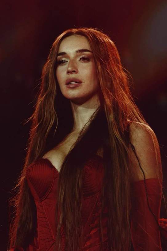 Lola Índigo durant el concert a Barcelona Instagram Lola Índigo durant el concert a Barcelona Instagram