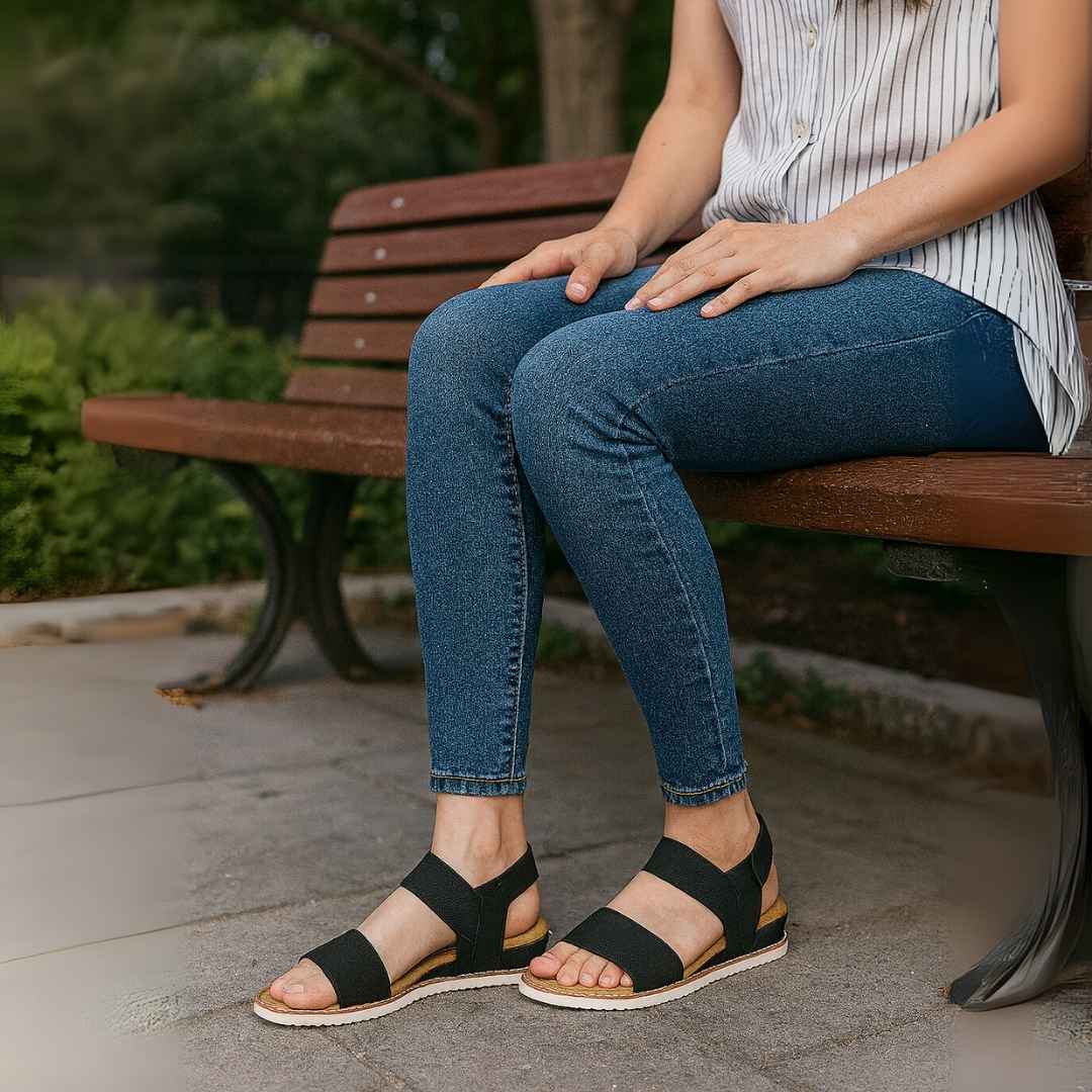 El teu armari les necessita: sandàlies Skechers amb estil neutre i doble descompte