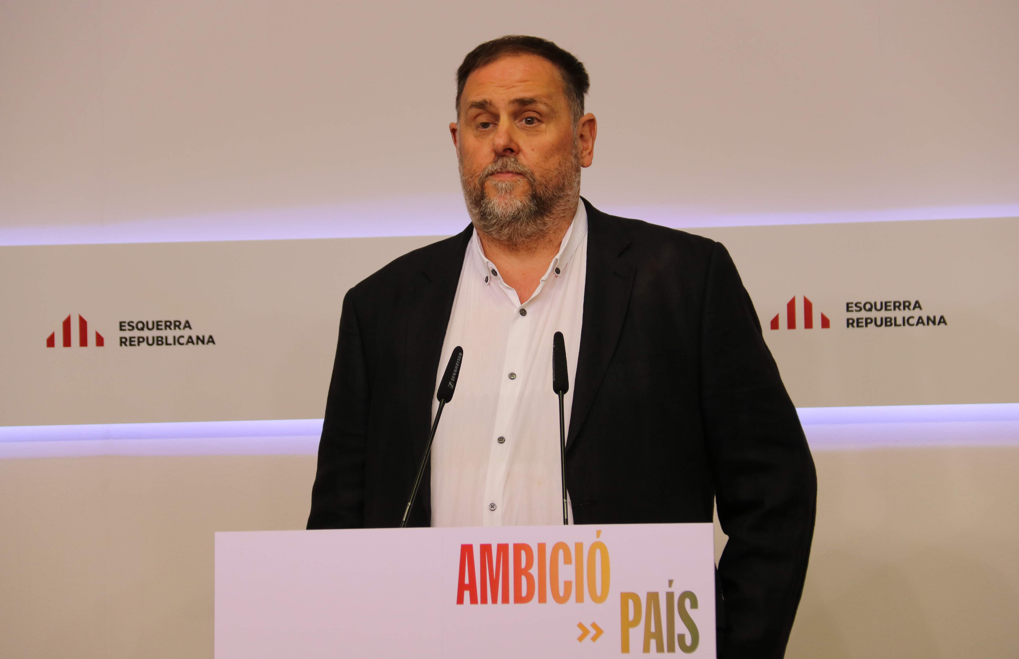 Junqueras insisteix que ERC no acceptarà "cap període de subordinació de l'ATC" en el pacte pel finançament