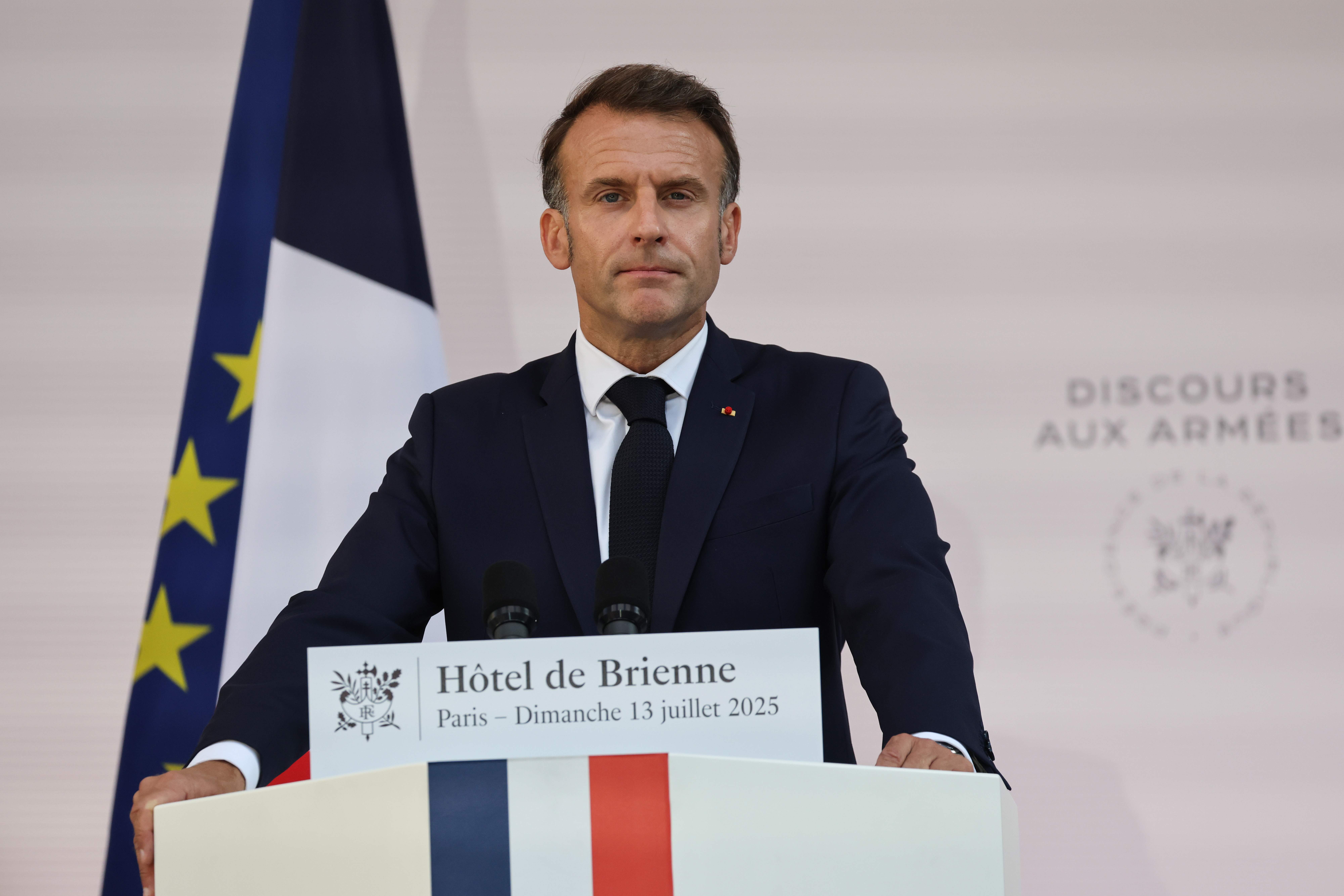 Macron anuncia un augment històric de la despesa en defensa per "protegir la llibertat d'Europa"