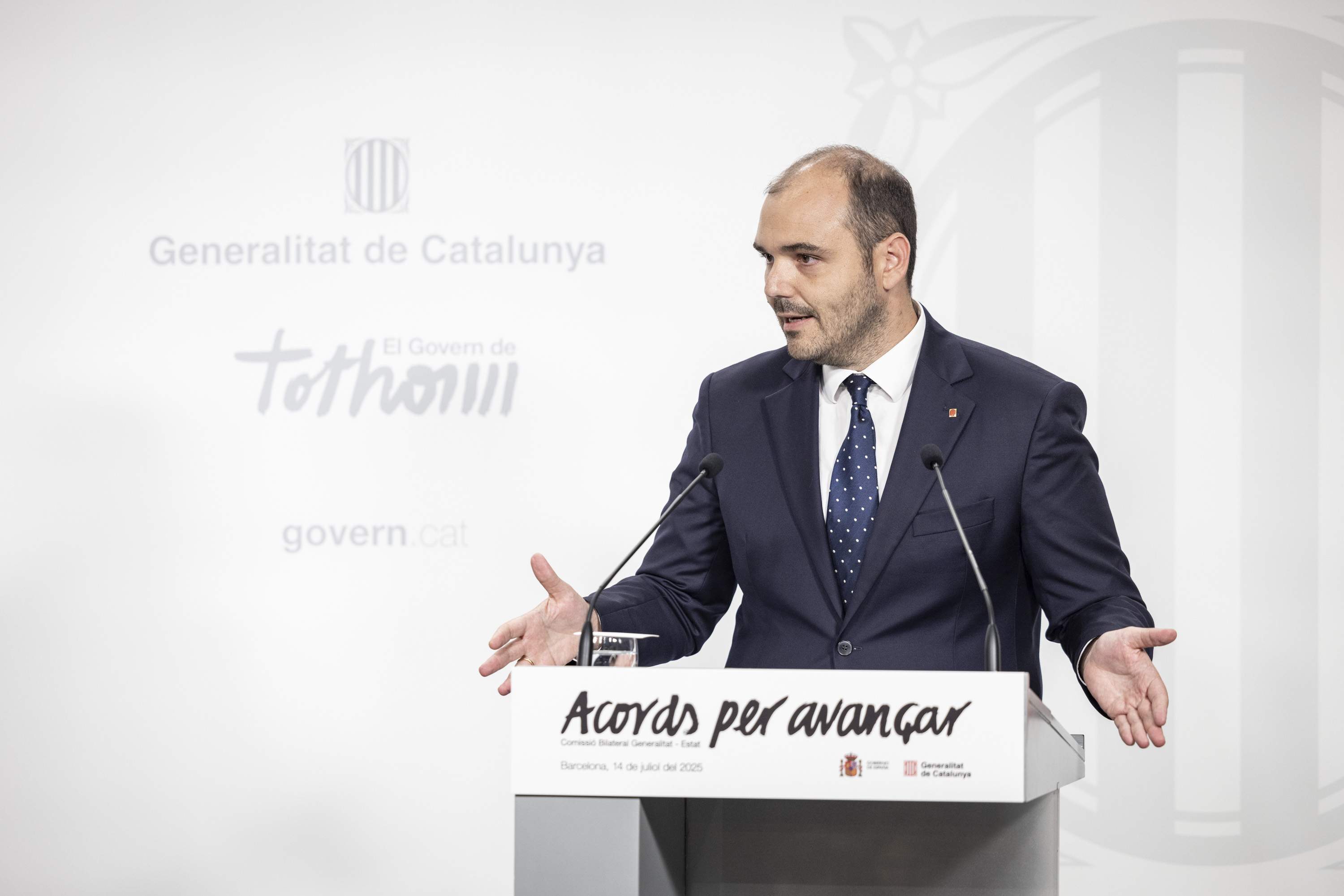 Dalmau exigeix a Junts i ERC "responsabilitat" pel possible govern de PP i Vox: "Faria perillar acords"