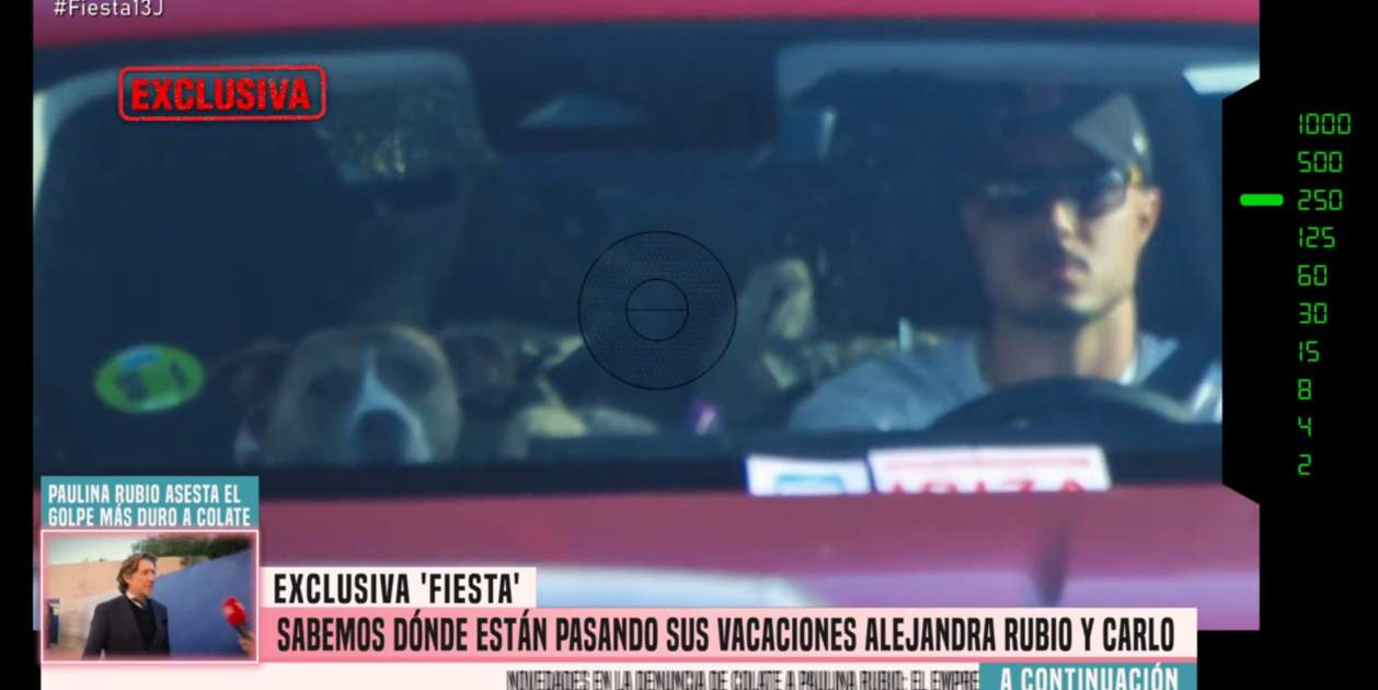 Carlo Costanzia cotxe Eivissa Telecinco Carlo Costanzia cotxe Eivissa Telecinco