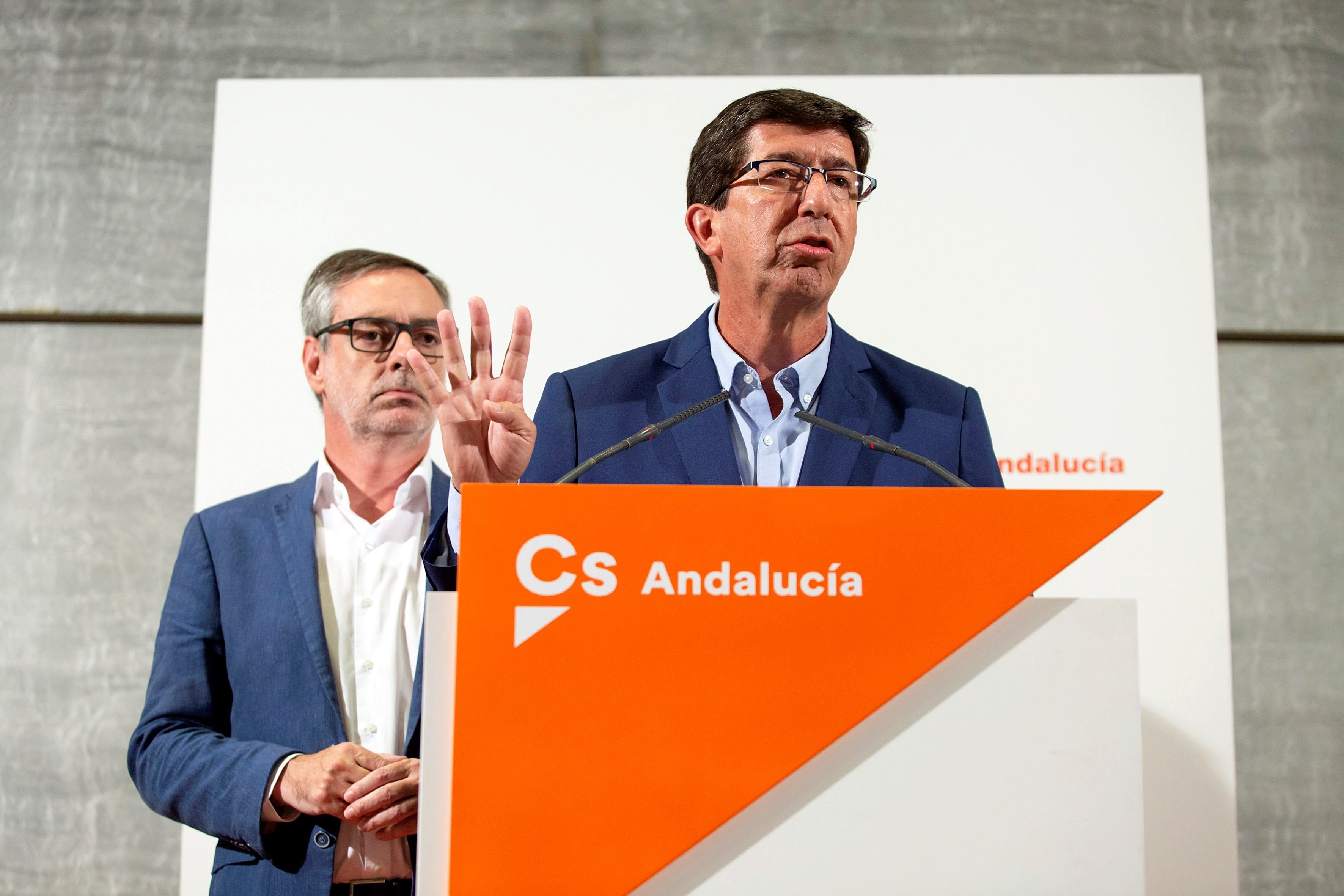 Cs rompe el pacto con el PSOE y aboca a elecciones en Andalucía