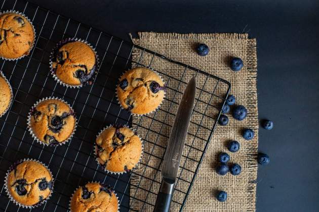 Muffins amb nabius / Foto: Unsplash