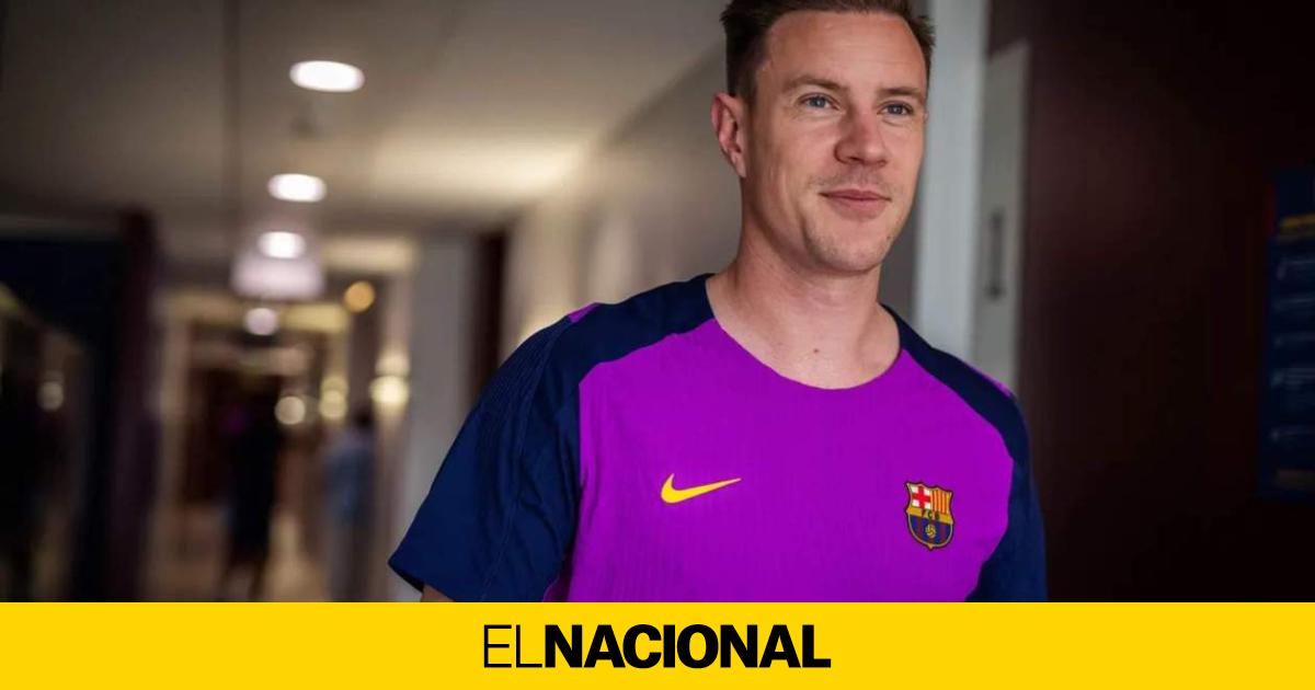 Absència destacada al primer entrenament del Barça: Ter Stegen, al marge
