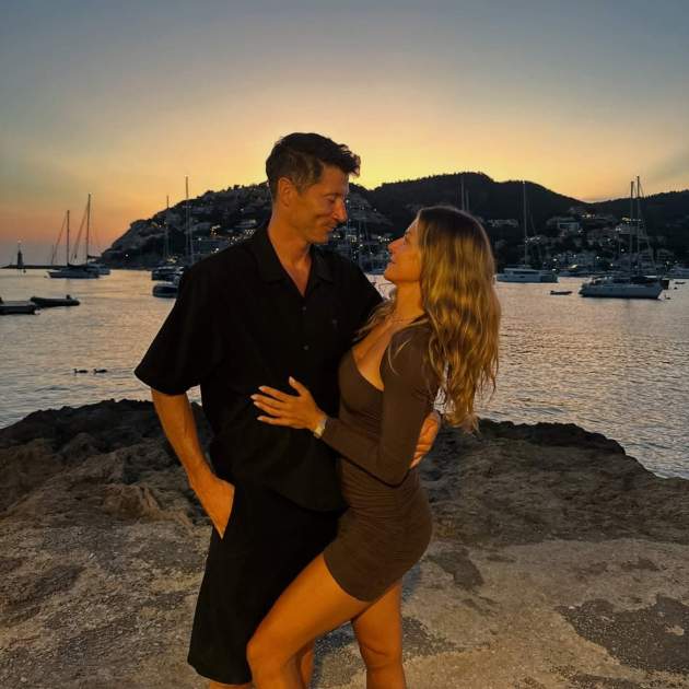 Robert Lewandowski y Anna Lewandowska / Instagram