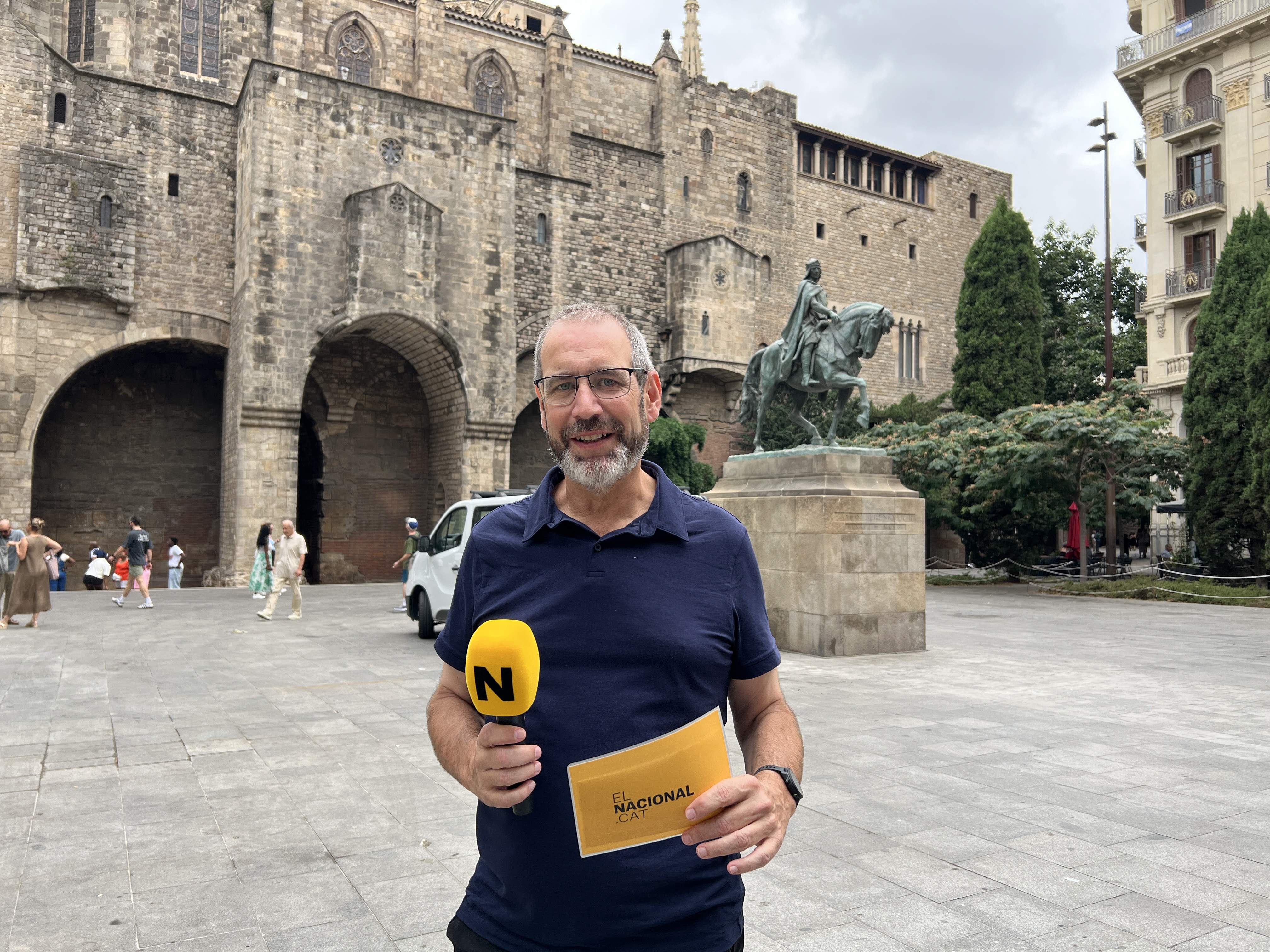 La plaça de Ramon Berenguer el Gran, el gran espai monumental planificat a la Via Laietana