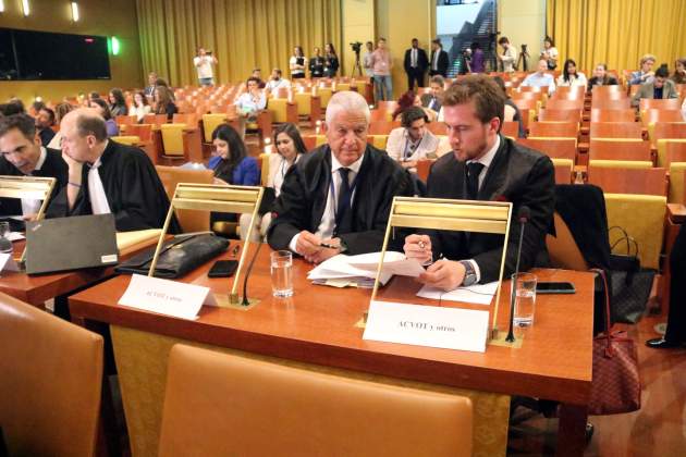 TJUE. L'advocat de l'ACVOT, Josep Maria Fuster-Fabra. /Foto: ACN TJUE. L'advocat de l'ACVOT, Josep Maria Fuster-Fabra. /Foto: ACN