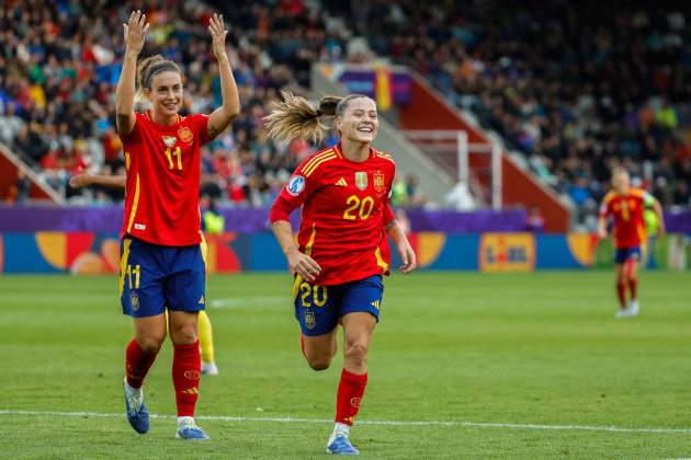 Claudia Pina Gol Espanya Euro Femenina EFE Claudia Pina Gol Espanya Euro Femenina EFE