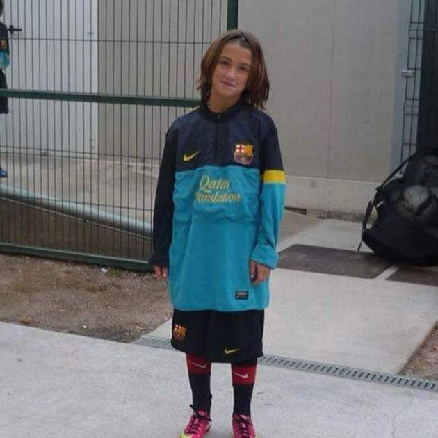 Bruna Vilamala de pequeña con un jersey del Barça Instagram Bruna Vilamala de pequeña con un jersey del Barça Instagram