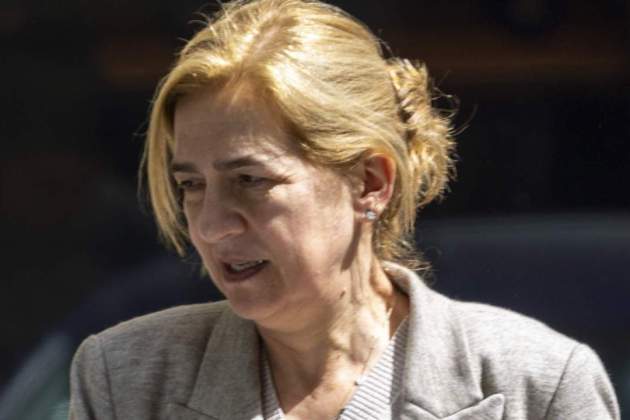 La infanta Cristina fuig de Marivent La infanta Cristina fuig de Marivent