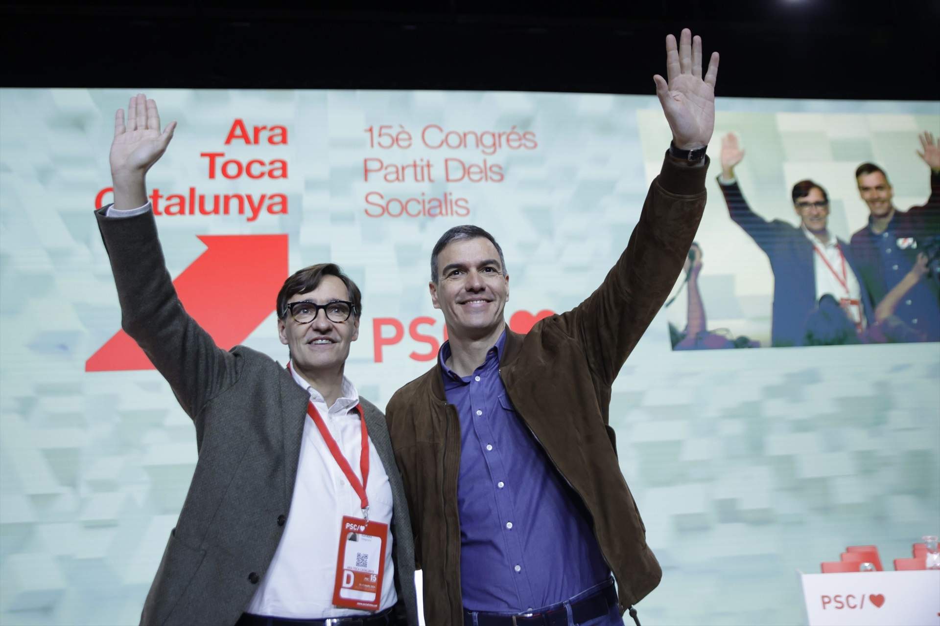 El PSC ganaría y Junts y ERC se disputarían ser segunda fuerza en el Congreso, según el CEO