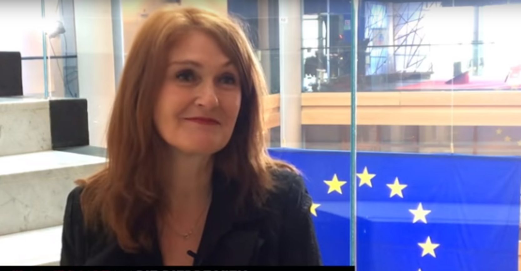 El gesto de una eurodiputada francesa al ver a los presos políticos