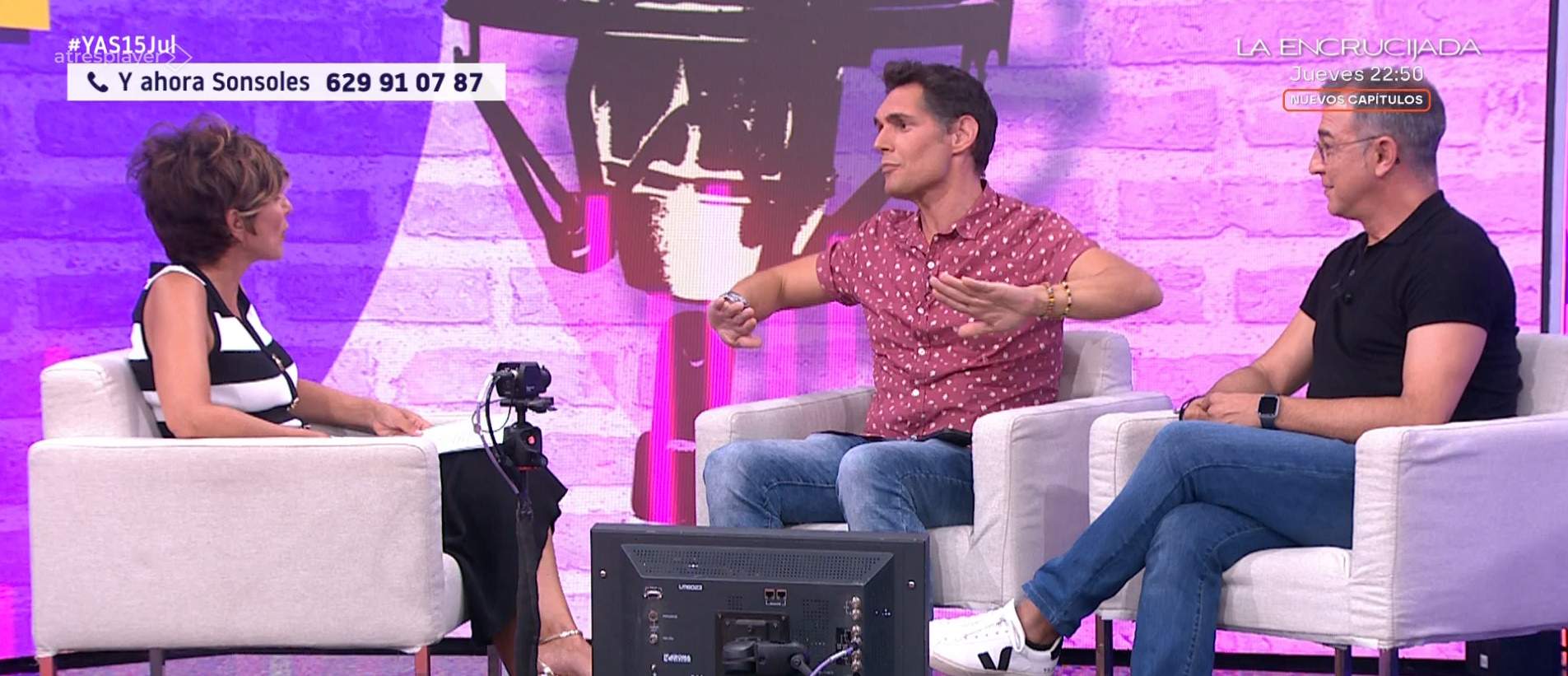 Sonsoles, Jospe i un amic que l'interpreta, Antena 3 Sonsoles, Jospe i un amic que l'interpreta, Antena 3