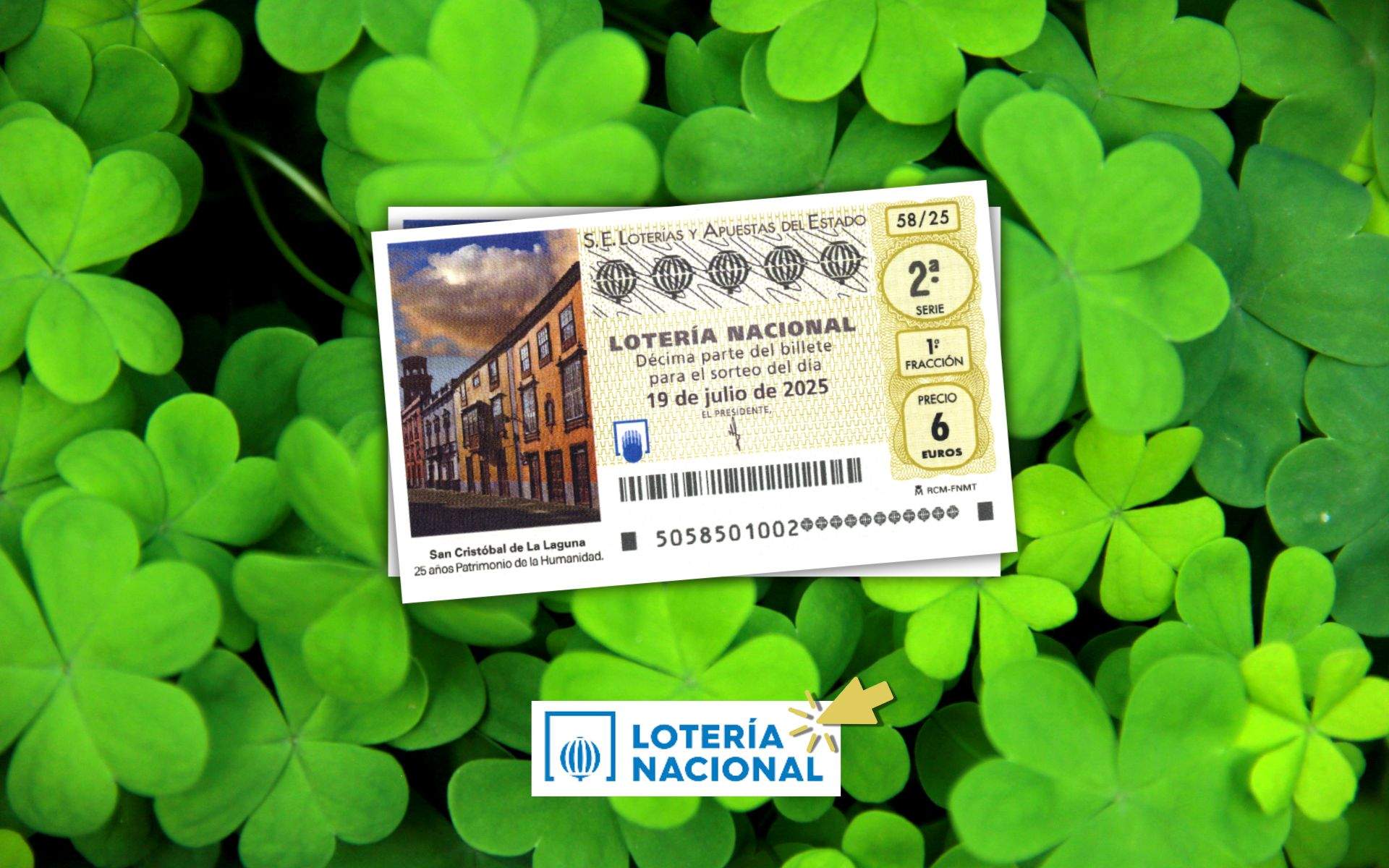 Comprobar Lotería Nacional de hoy: resultados y premios del sábado 19 de julio de 2025