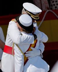 Elionor|Leonor i Felip VI abraçada Elionor|Leonor i Felip VI abraçada