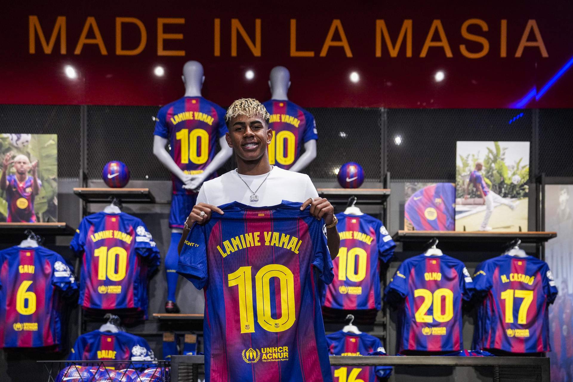 Lamine Yamal, tras cumplir su sueño en el Barça: "Haré mi camino con el 10"