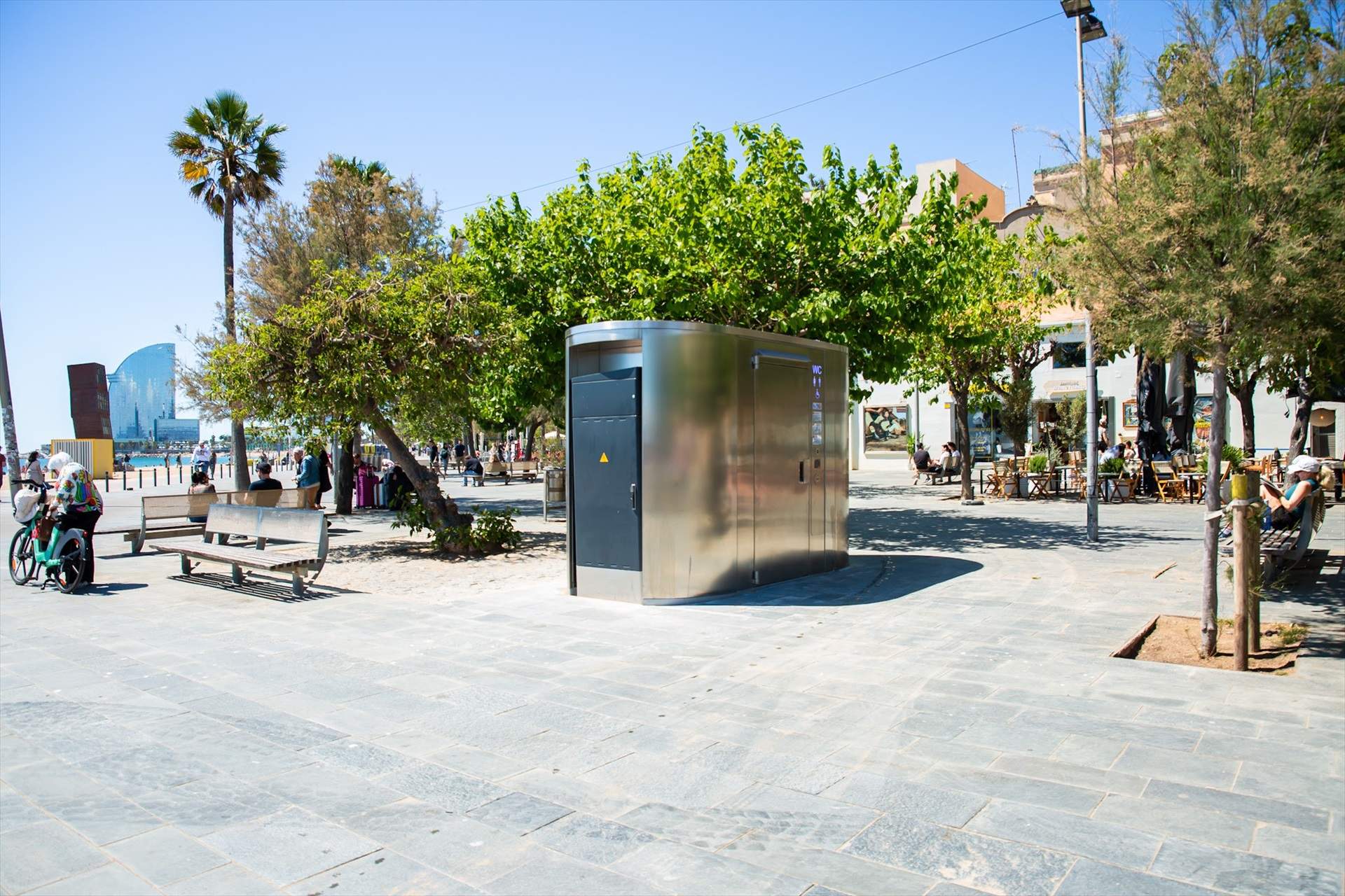 Barcelona instal·larà 150 lavabos públics distribuïts equitativament per tota la ciutat