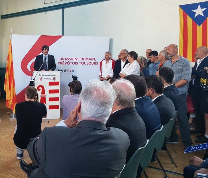 Carles Puigdemont al Jura, Suiza 5 20180908 corte|trozo