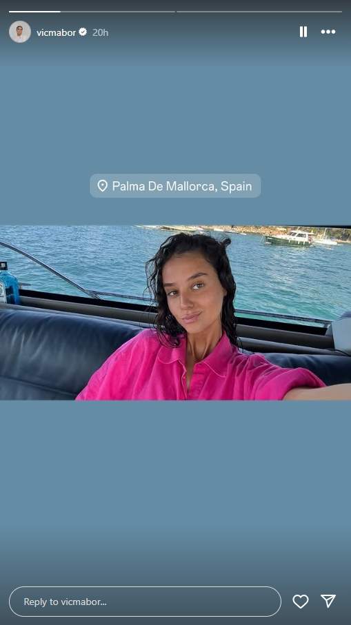 La historia de Victoria Federica con la botella Instagram