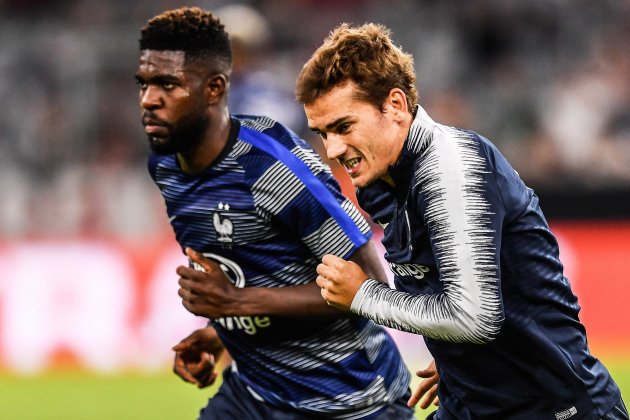 Griezmann Umtiti França Alemanya amistós   EFE