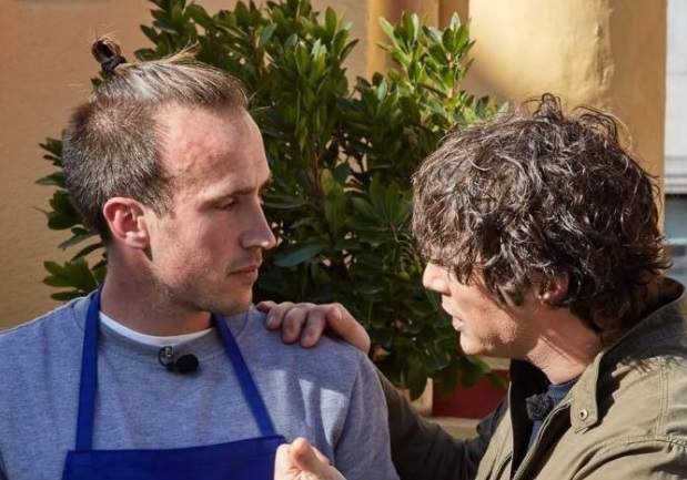 Arnau París i Jordi Cruz a 'Masterchef' TVE