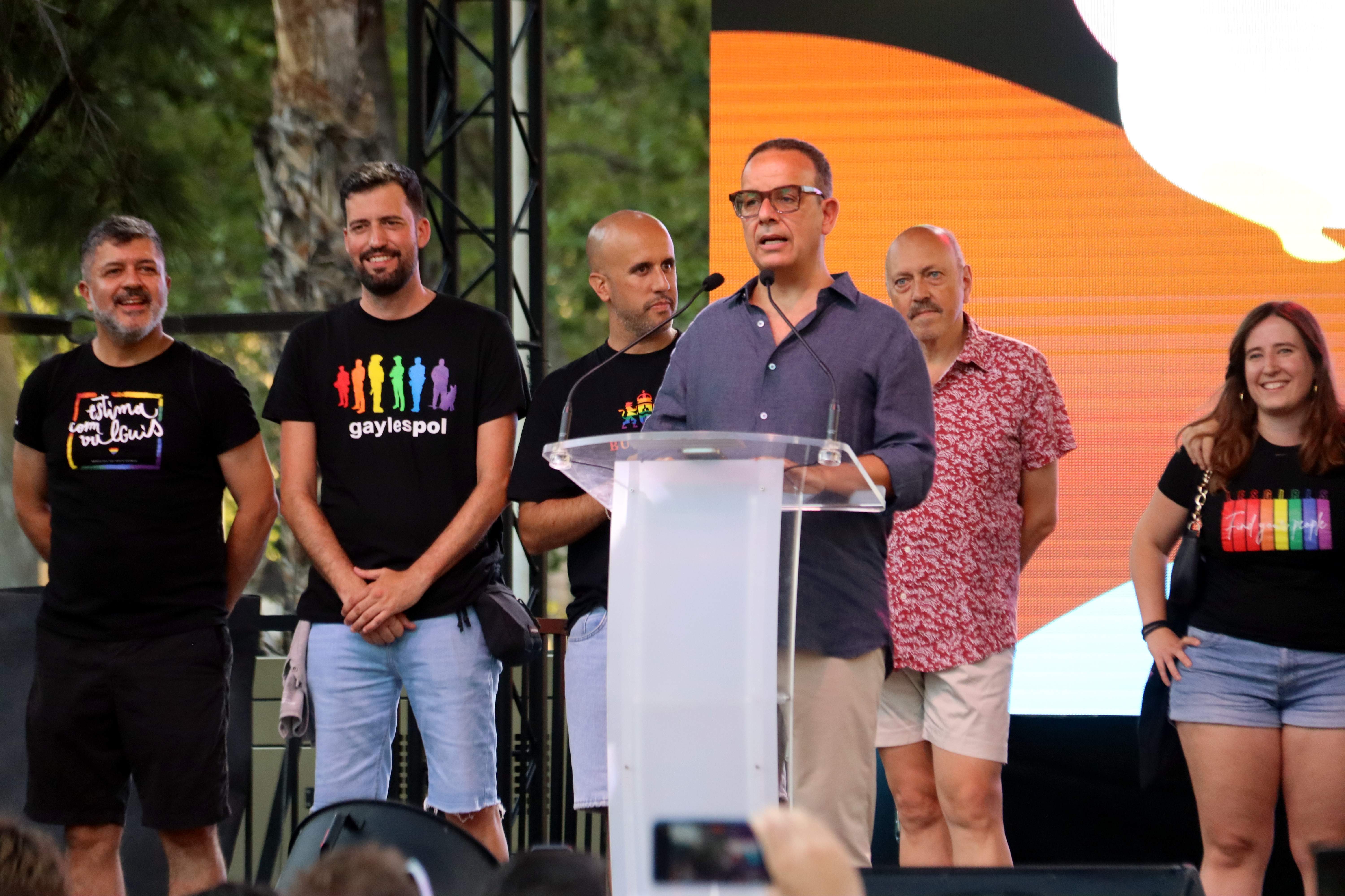 Àngel Llàcer dona el tret de sortida al Pride Barcelona reivindicant "l'autenticitat" LGTBIQ+