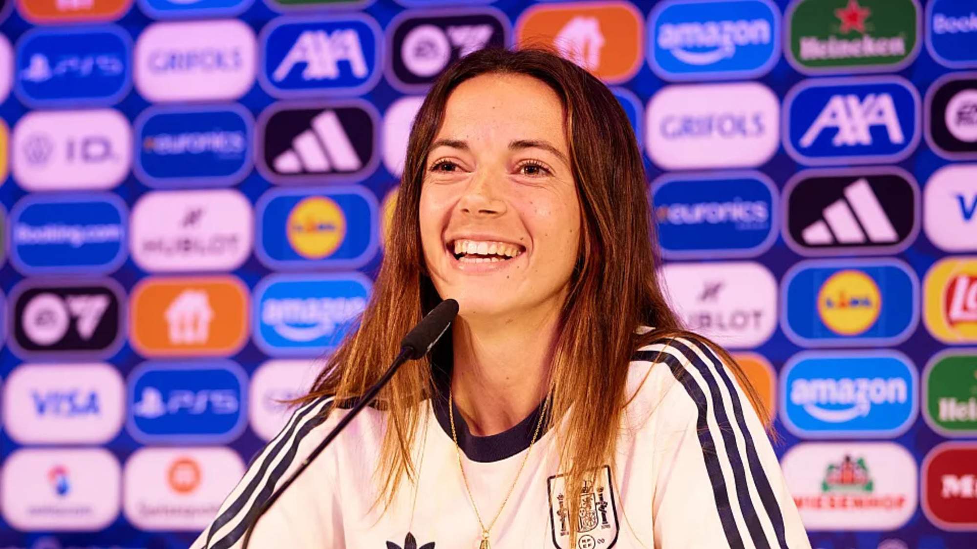 Aitana Bonmatí, a punto para los cuartos de final contra Suiza: "Estoy al cien por cien"