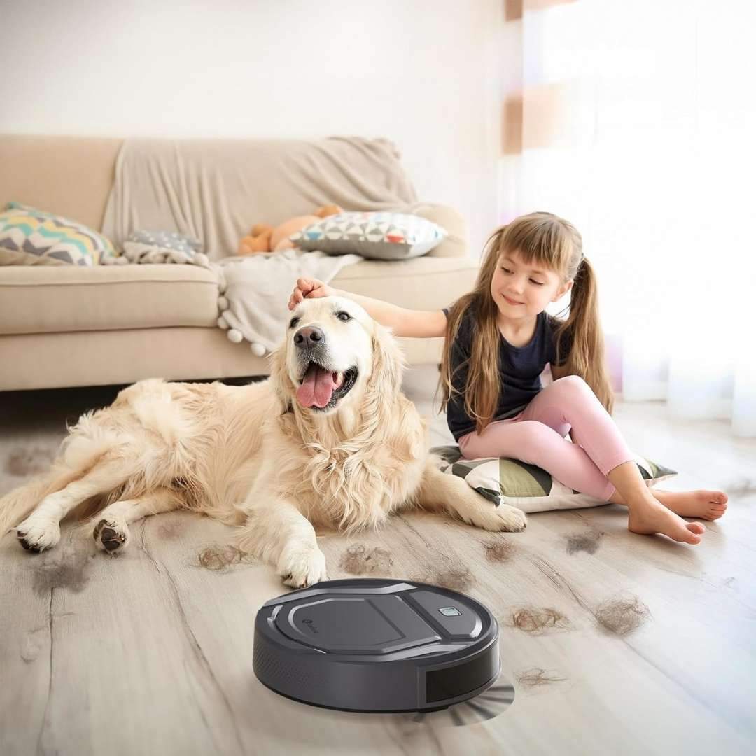 El robot aspirador que limpia pelos de mascota sin atascarse y se conecta a Alexa