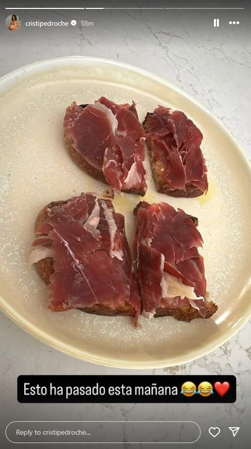 L'esmorzar de Pedroche després de ser mare per segona vegada Instagram L'esmorzar de Pedroche després de ser mare per segona vegada Instagram