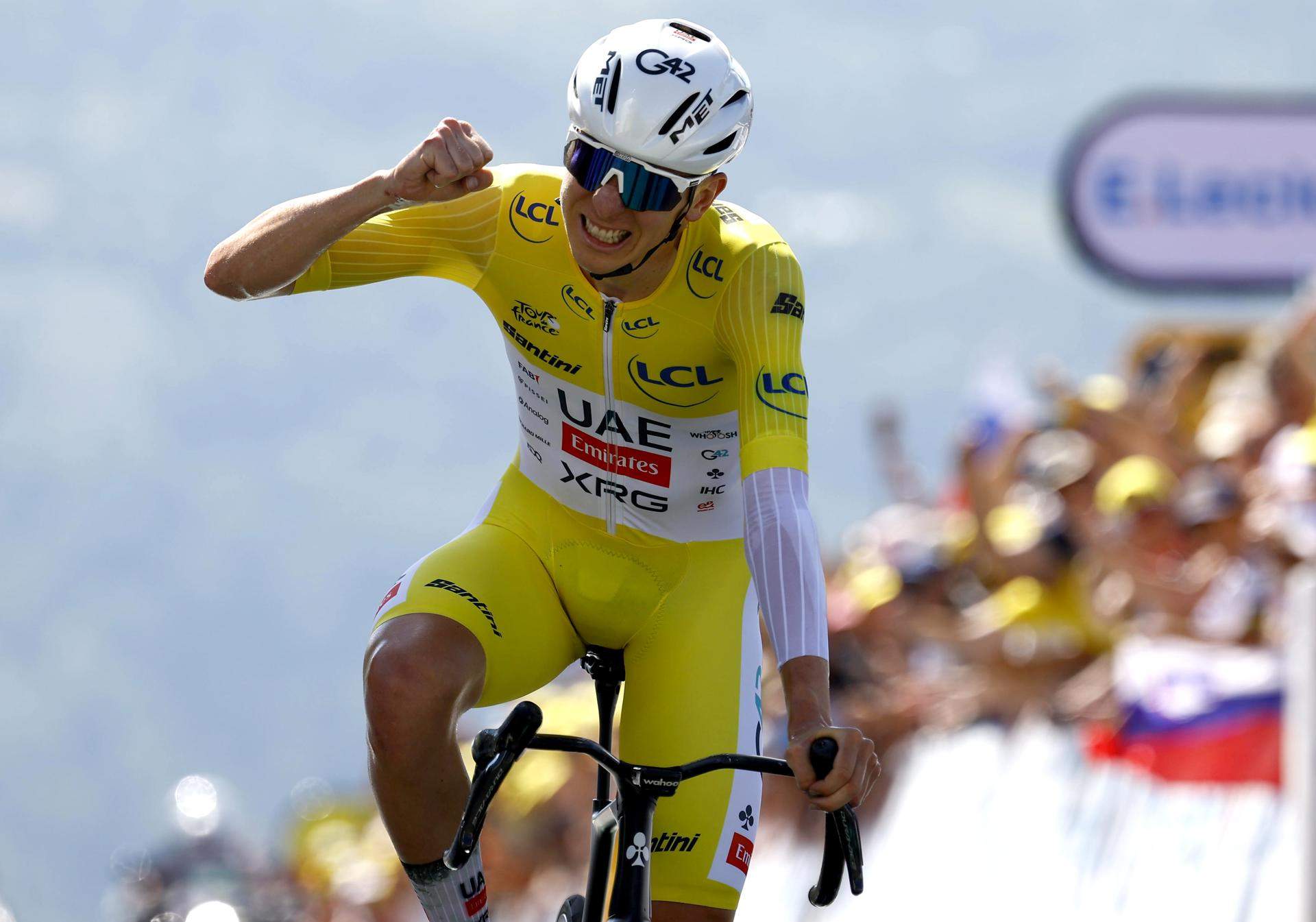 Nueva exhibición de Pogacar que deja el Tour de Francia visto para sentencia