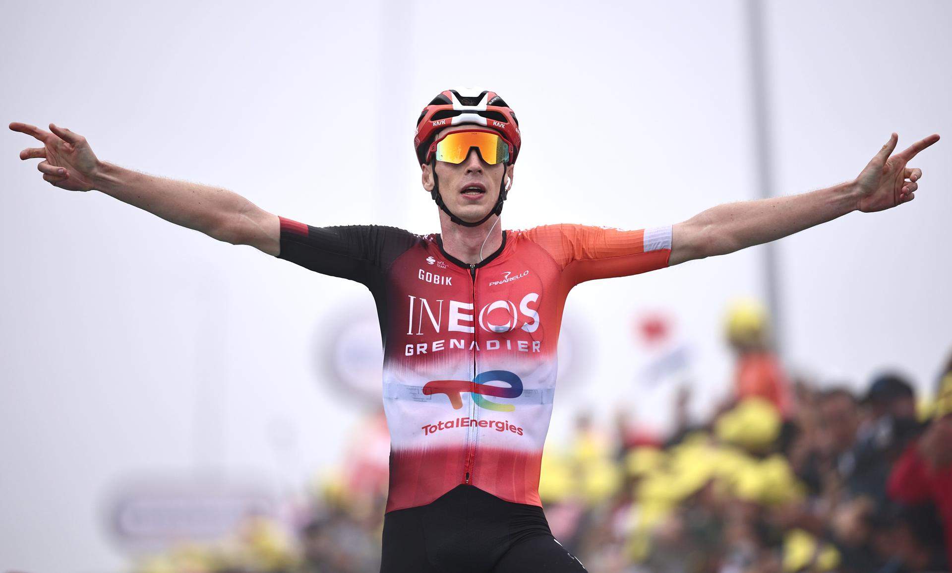 Thymen Arensman se corona en la etapa reina y Evenepoel se despide del Tour de Francia