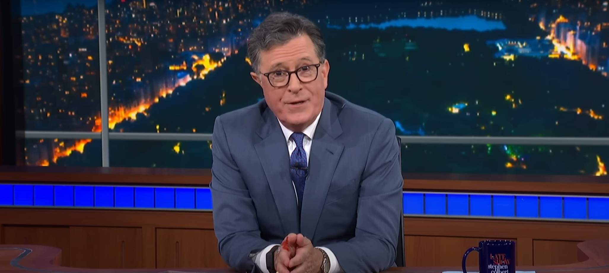 Fulminen el 'Late Show' de Stephen Colbert: què hi té a veure Trump?