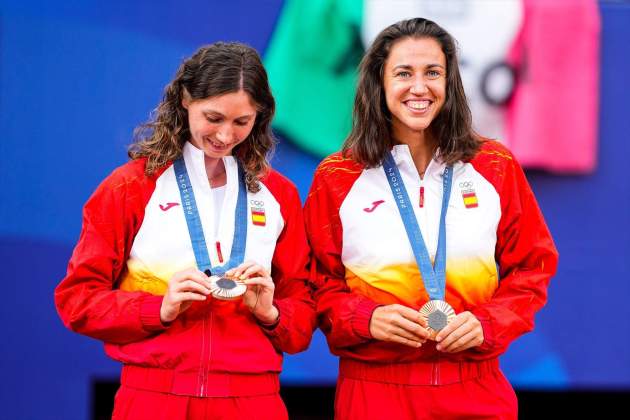 Cristina Bucsa Sara Sorribes Bronze JOCS OLÍMPICS París Europa Press