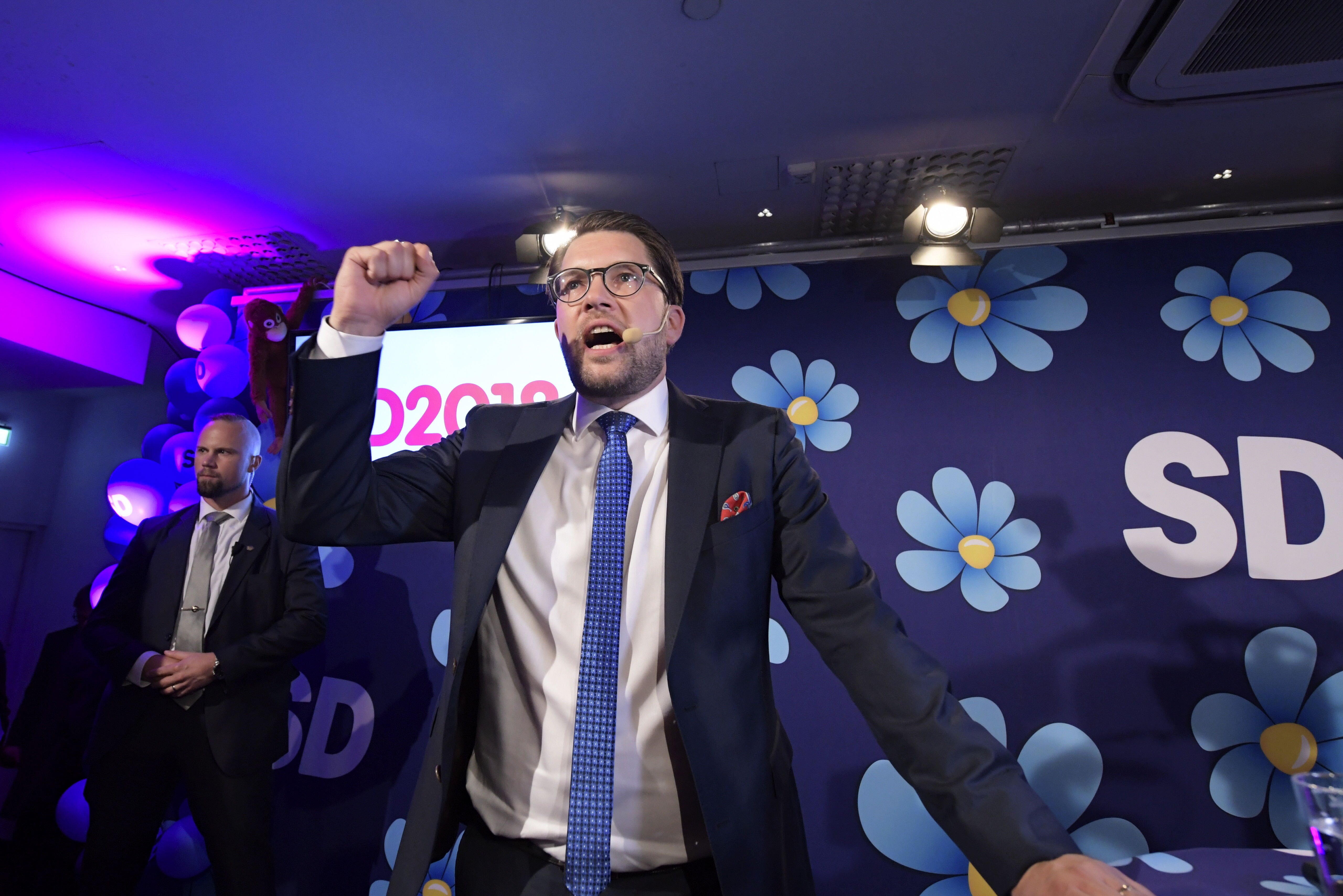La ultraderecha sueca, tercera en las elecciones y con la llave del gobierno