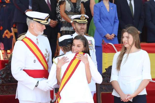 Letizia, Felipe, Leonor y Sofía Letizia, Felipe, Leonor y Sofía