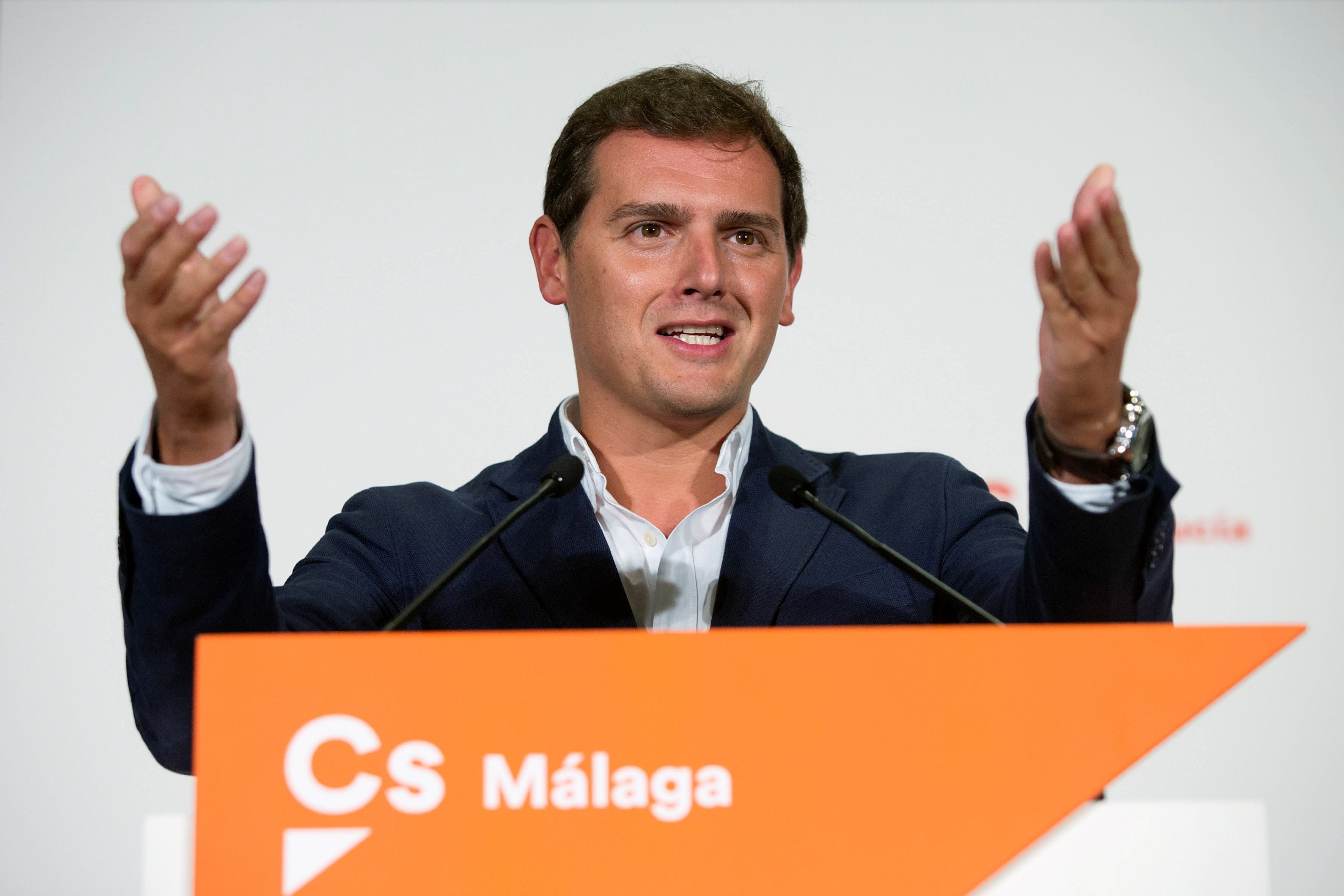 Albert Rivera calienta el "día autonómico" de Catalunya