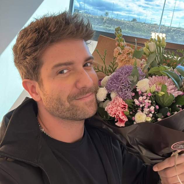 Pablo Alborán con flores Instagram Pablo Alborán con flores Instagram