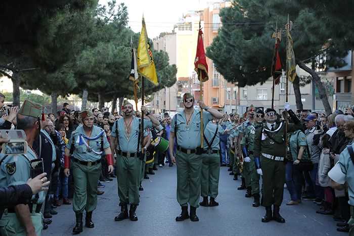  Los exlegionarios se 'manifiestan' en l'Hospitalet de Llobregat. Imágenes de Sergi Alcazar Badia @SergiAlcazar 