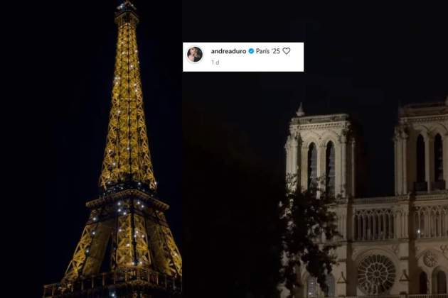 Andrea Duro i el seu xicot, a París IG Andrea Duro i el seu xicot, a París IG