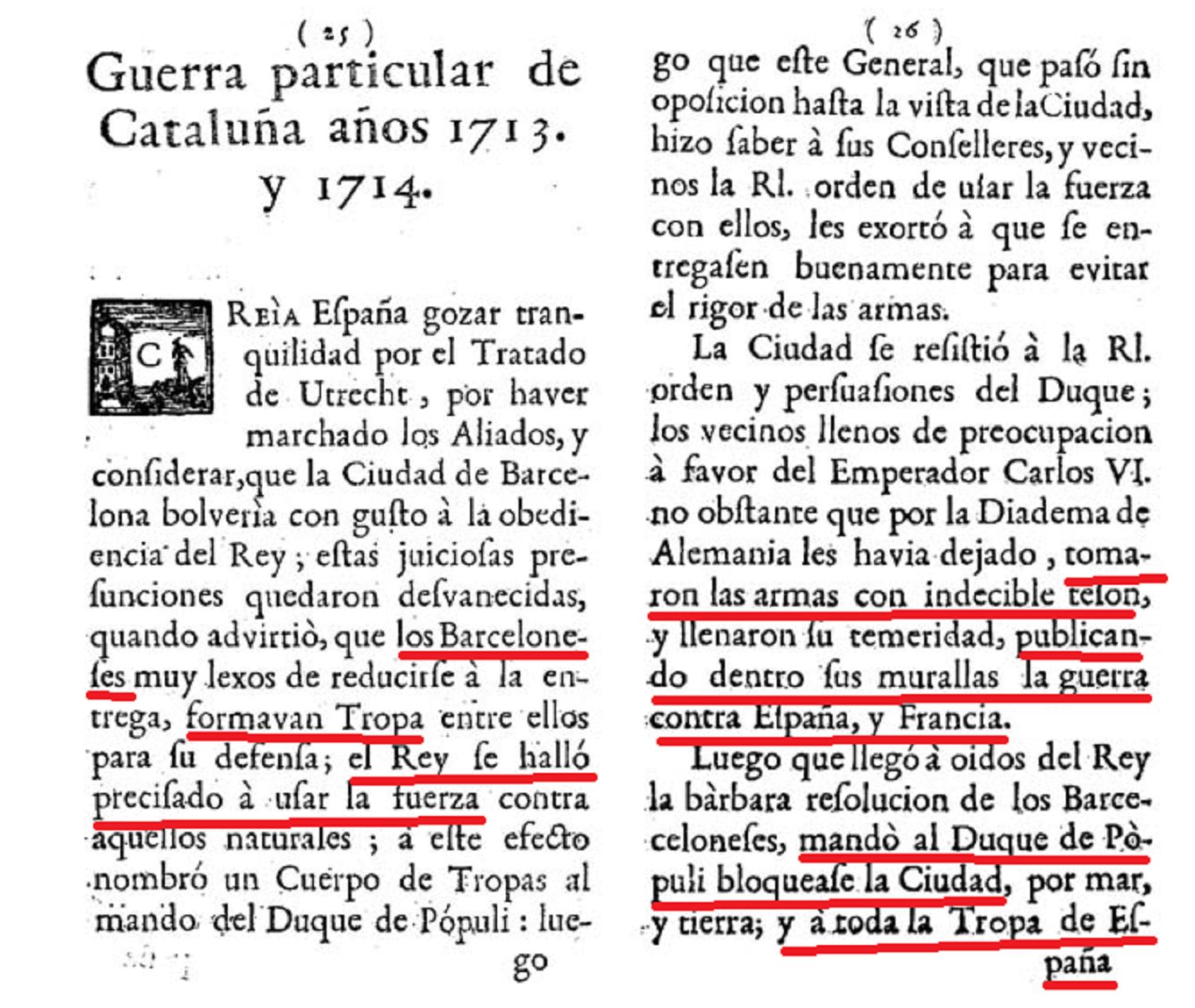 La Guerra de los Catalanes