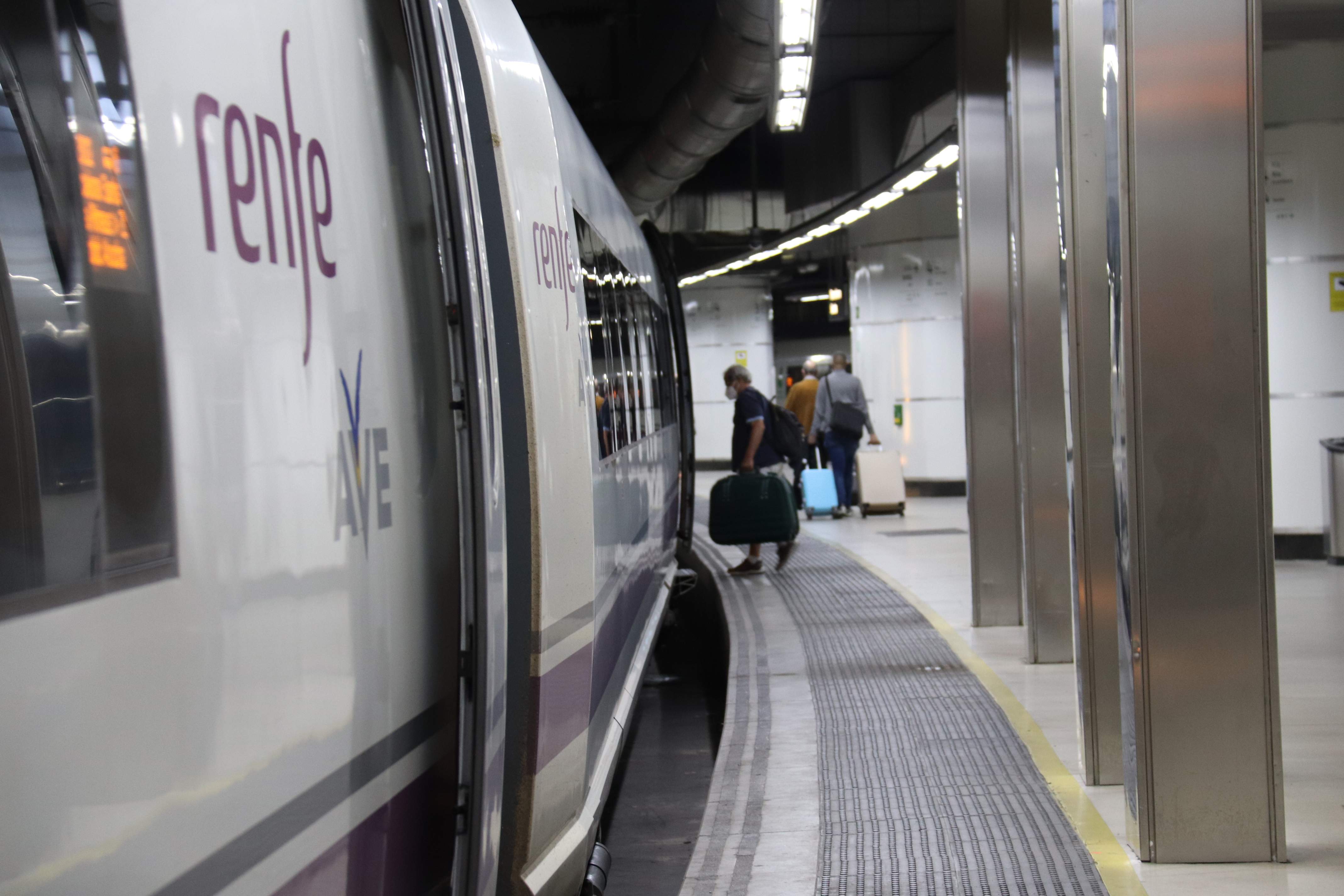 Retrasos y paradas en la alta velocidad con origen o destino Madrid por un problema informático